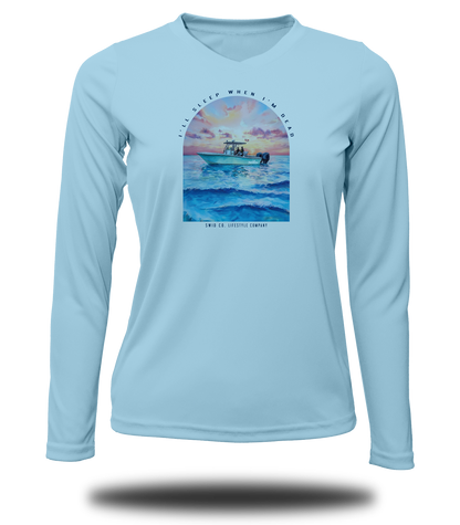 025-4 PINK SKY DIVE BOAT | WOMENS